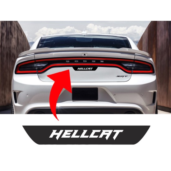 Dodge Charger Custom Text Trunk Decal