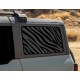 Zebra pattern print Window Decal for Ford Bronco 6G