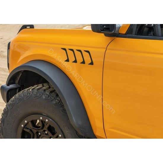 Fender vents vinyl decal sticker for Ford Bronco 6G 