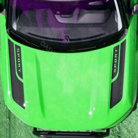 Vinyl Hood Accents stripes graphics for Ford Bronco Sport