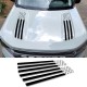 Vinyl Hood bump stripes graphics for Ford Bronco Sport - V12