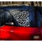 Leopard Cheetah quarte panel Window Decal for Ford Bronco Sport