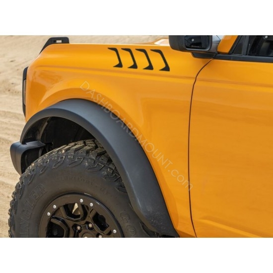 Fender vents vinyl decal sticker for Ford Bronco 6G 