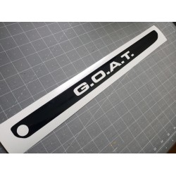 Brake Light Cover with CUSTOM text Cutout