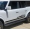 Ford bronco mountain and trees vinyl decal stripe