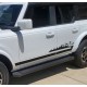Ford bronco mountain and trees vinyl decal stripe