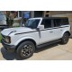 Long upper body door side stripes decals for Ford Bronco - lv1