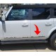 Sound wave form side graphics for Ford Bronco