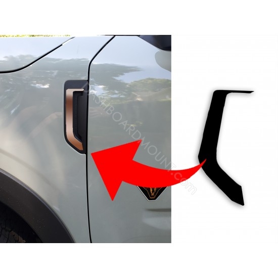 Fender vent Accent vinyl Overlay for Ford Bronco Sport - V2