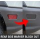Rear side marker light black out vinyl decal for Bronco Sport 