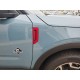 Fender vent Accent vinyl Overlay for Ford Bronco Sport