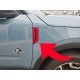Fender vent Accent vinyl Overlay for Ford Bronco Sport