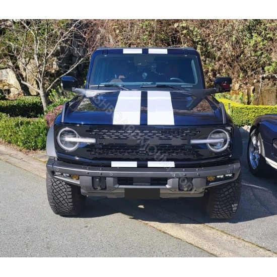 Racing stripes Vinyl decal wrap for Ford Bronco