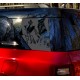 Canadian Flag + mountains for Ford Bronco Sport side Window Decal - v5