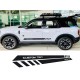Custom text Door side stripe Graphic for Bronco Sport