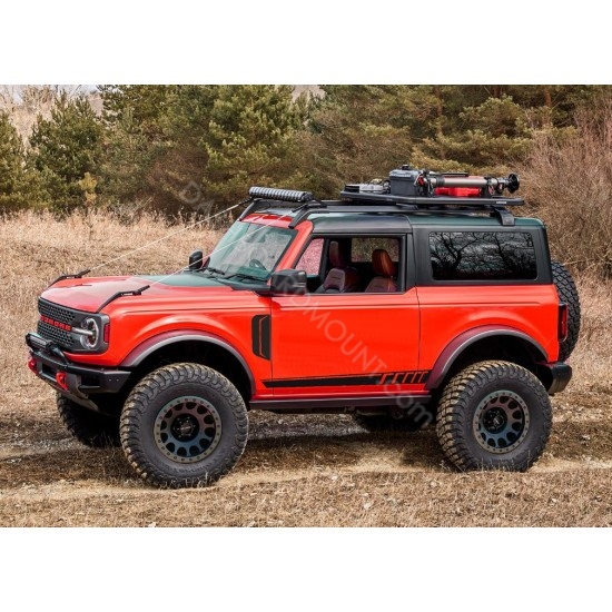 Ford Bronco fender accent decal - style 6