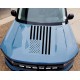 American Flag hood graphics for Ford Bronco Sport - V2a