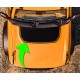 Hood cowl outline graphics for Ford Bronco