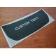 Hood bump + custom name decal sticker for 6G Ford Bronco