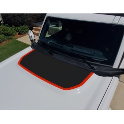 Hood cowl outline pin stripe for Ford Bronco