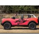 Ford Bronco Door Graphics with ripped + star