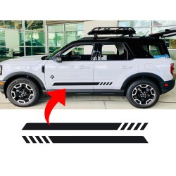 Door Body bottom stripe Graphic Ford Bronco Sport - V1