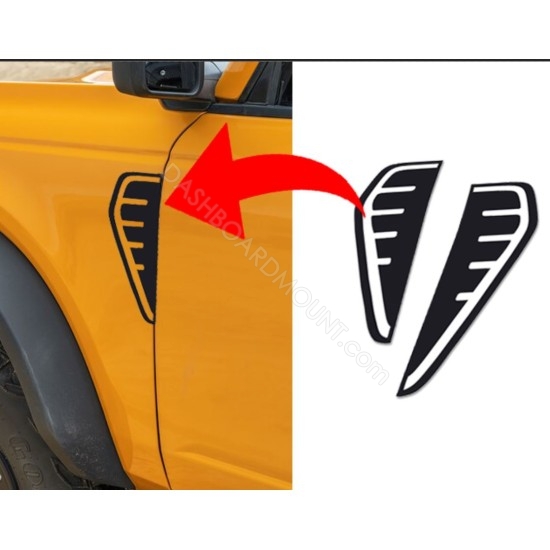 Fender accent decal for Ford Bronco 6G- style 7