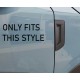 Fender vent Accent vinyl Overlay for Ford Bronco Sport