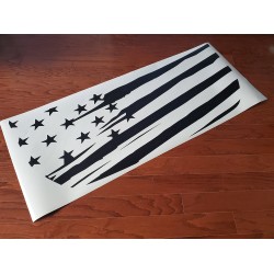 American Flag Hood cowl decal for Ford Bronco