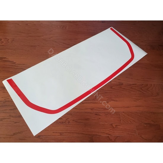 Hood cowl outline pin stripe for Ford Bronco