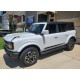 Lower door side stripes graphics for Ford Bronco