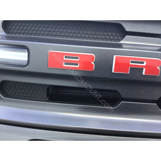 Vinyl Letters Overlay decal for Ford Bronco Sport (Front - grille)