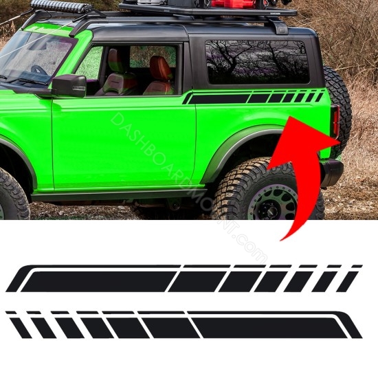 Ford Bronco Body stripe Graphic (quarterpanel)