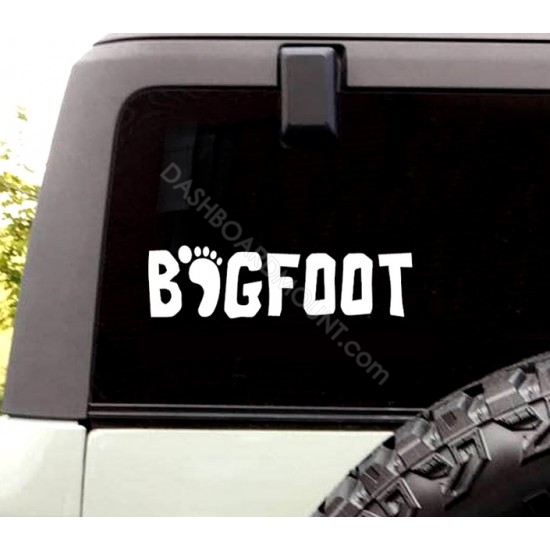 Big Foot Sasquatch decal - style 2