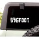 Big Foot Sasquatch decal - style 2