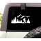 Ford Bronco Big Foot Sasquatch w/ mountains
