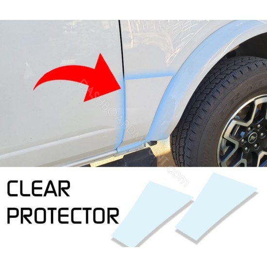 Fender Mud Protetion film PPF StoneGuard for Ford Bronco 6G - CLEAR