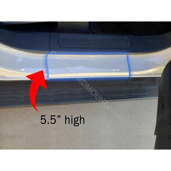Clear PPF Door Sill Protector for Ford Bronco