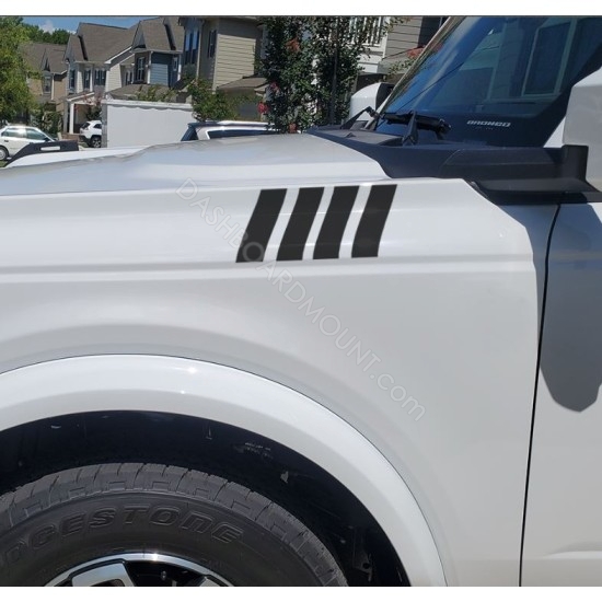 Fender Accent stripes vinyl Overlay for Ford Bronco 6G