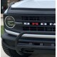 One Letter Overlay decal for 2021 2022 Ford Bronco grille