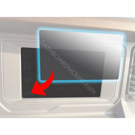8" Screen fingerprint dash screen Protection film  Ford Bronco 6G 