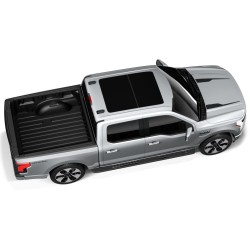Black hood decal graphics for Ford Lightning - v11