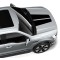 Black hood decal stripes graphics for Ford Lightning - v7