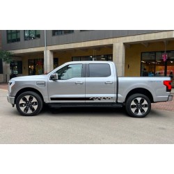Door Side Stripes decal graphics for Ford Lightning - v3