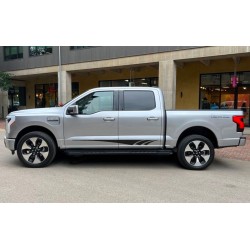 Door Side Stripes decal graphics for Ford Lightning - v5