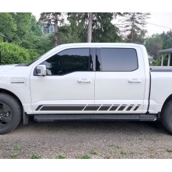 Door Side Stripes decal graphics for Ford Lightning - v6