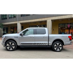 Door Side Stripes decal graphics for Ford Lightning - v6