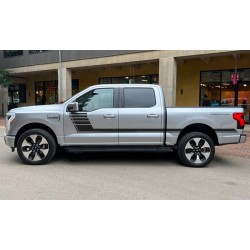 Door Side Stripes decal graphics for Ford Lightning - v8
