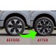 Wheel rim vinyl decal stickers for Ford Lightning