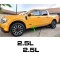 2.5L engine size door graphics Decal for Ford Maverick 